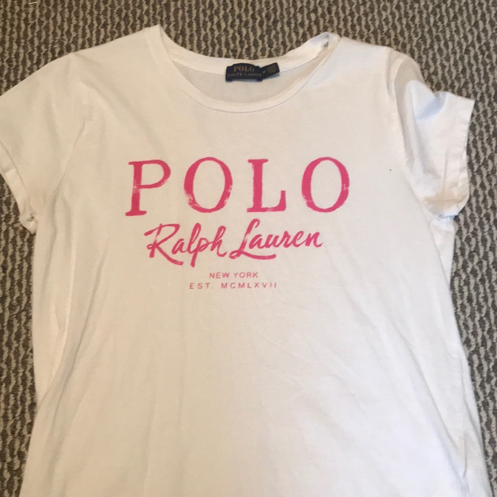 White POLO shirt